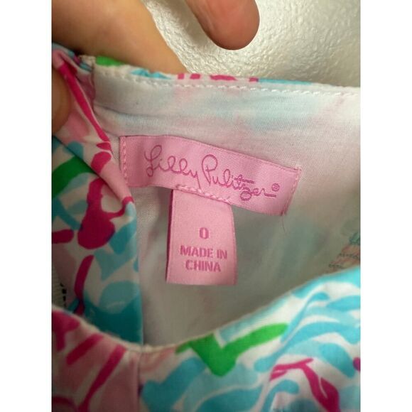 Lilly Pulitzer Lobstah Roll Ardleigh Mini Dress Sz. 0 - Picture 6 of 7